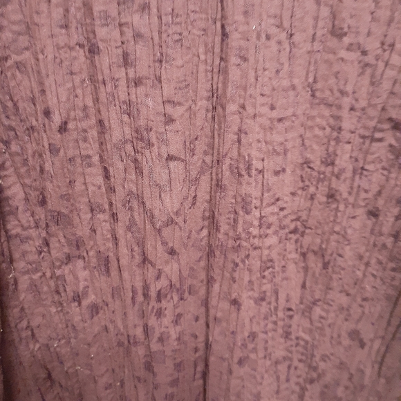 Purple Short Sleeve Blouse - Picture 4 of 6